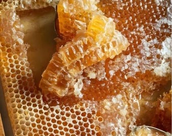Surowy miód z dzikich kwiatów: niefiltrowany miód z gór Taurus, naturalny, surowy – bez dodatku cukru