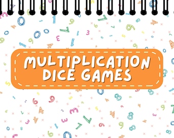 Multiplication Dice Games: Roll & Race Math, Homeschool PDF