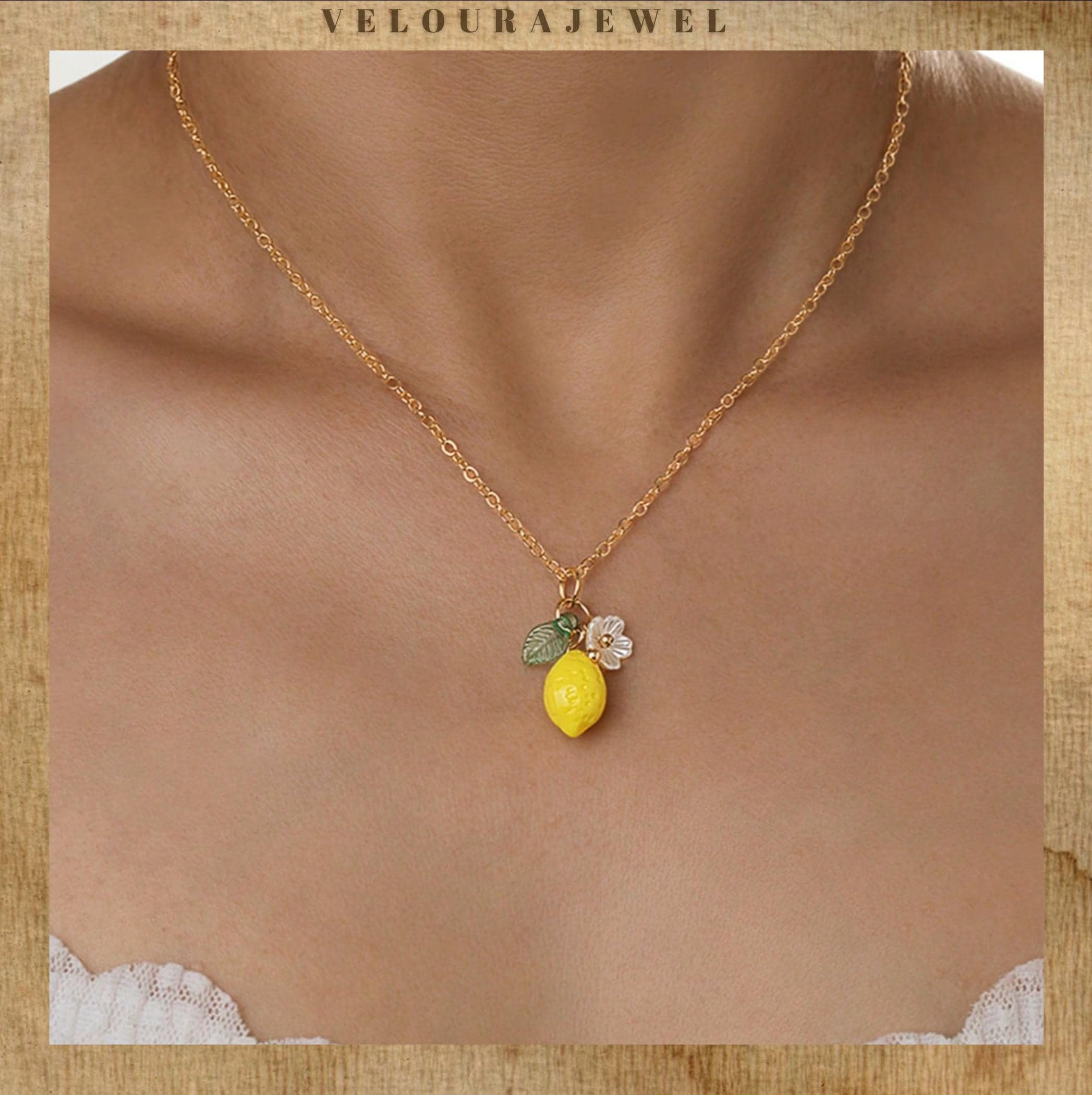 Orecchini a bottone in resina di limone: gioielli giallo sole