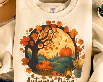 Spooky Season PNG, Fall Pumpkin Clipart Sublimation Design, Autumn Watercolor Clipart PNG, Cozy Season Digital Download Printable, Pumpkin.