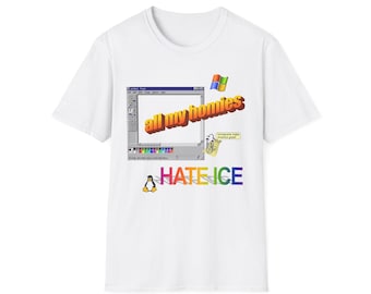 All My Homies Hate ICE / Windows XP - Unisex Tee