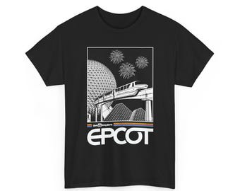 Vintage EPCOT (Design on Front Only) - Unisex Tee