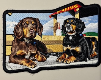 Personalised custom pet patches.