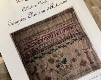 Sampler Chanson l’Automne by Gigi R Collection Privee