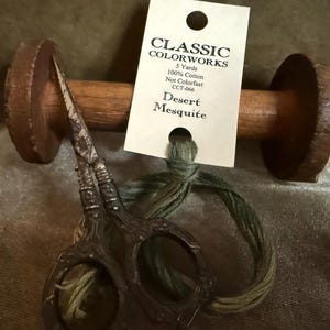 Desert Mesquite by Classic Colorworks is 5 yards of over dyed cotton thread