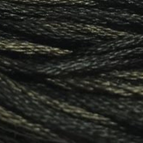 Charcoal by Weeks Dye Works 5 yards hand overdyed cotton thread