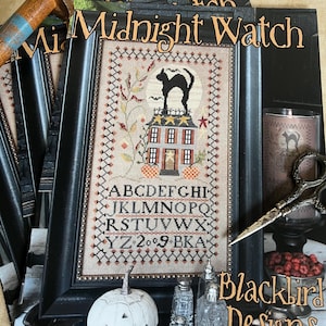 Midnight Watch by Blackbird Designs cross stitch pattern