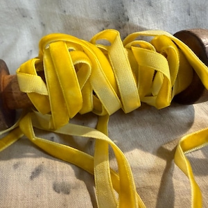 Ruby Murray 1/4" Velvet Ribbon 3 yards by From the Cauldron