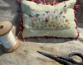 Finished pin keep Shepherds bush A flock of pins