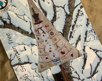 Snowman Tree designed by Thistles