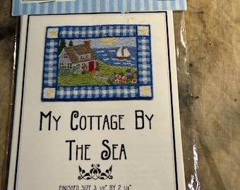 My Cottage By The Sea by Teresa Layman Knotted Rugs