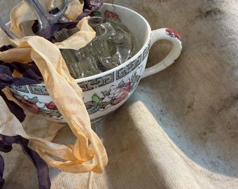 Cosmic Platinum 56 count 1/4 yard by From the Cauldron each piece unique