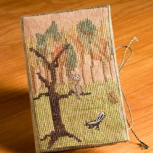 Owl&#39;s Scissor Book designed by Dames of the Needle/Finger Work