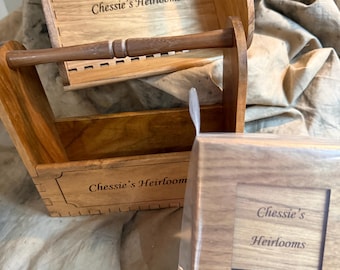Chessie’s Heirloom Limited Edition wooden collection by Retromantic