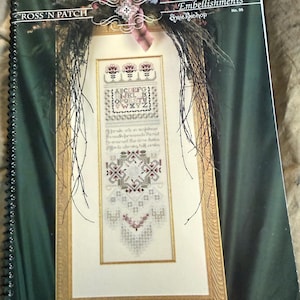 Cross ‘N Patch Embellishments by Emie Bishop