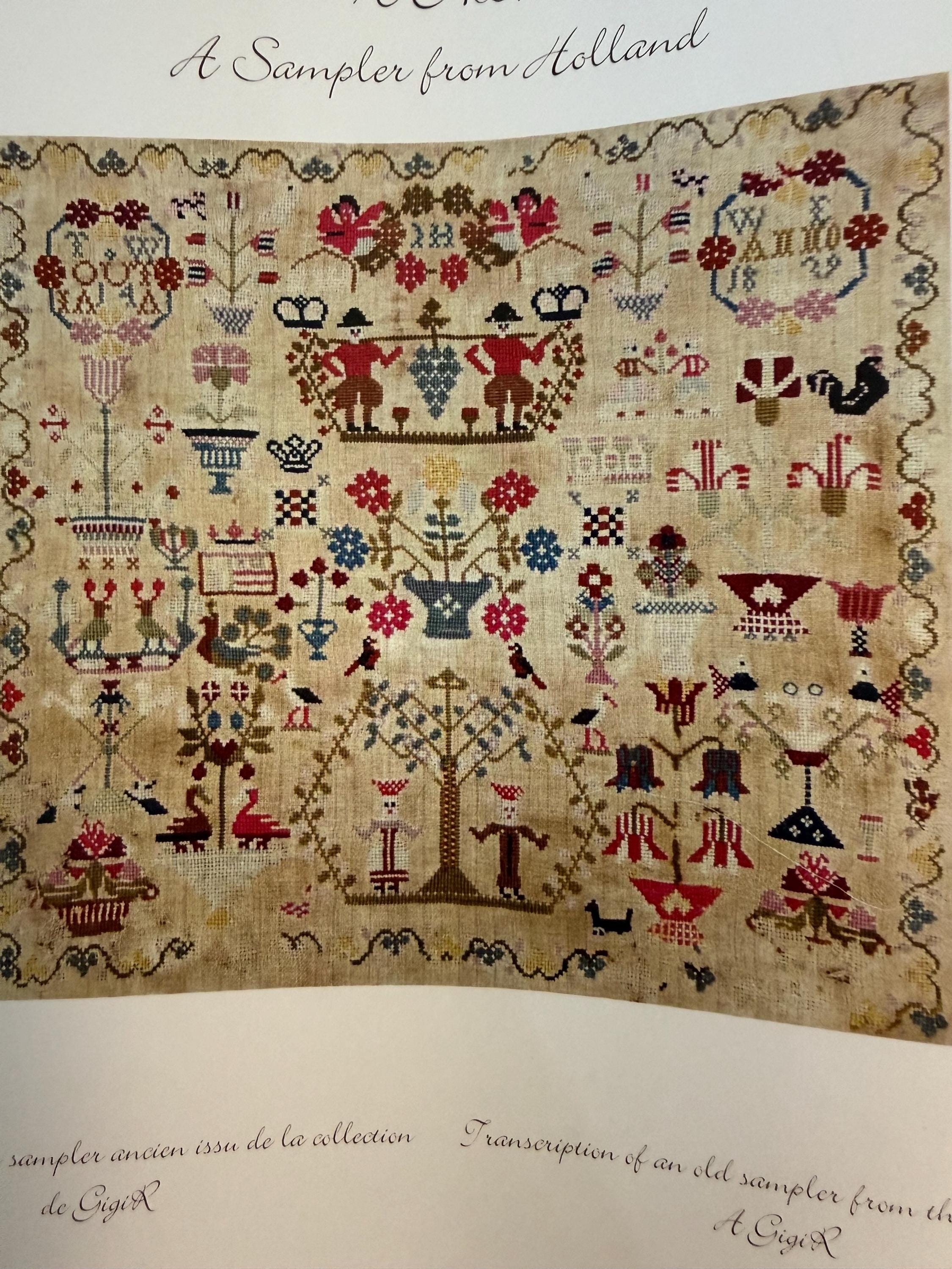 Sampler Gigi R A Sampler From Holland WE 1839 Gigi R - Etsy