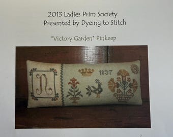 Victory Garden Pinkeep kit by Threadwork Primitives