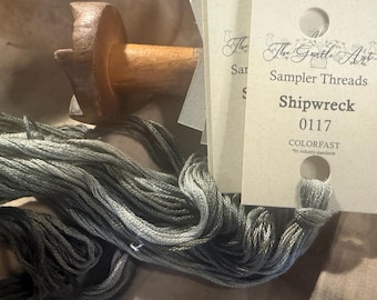 Shipwreck by The Gentle Art is 5 yards of overdyed cotton thread
