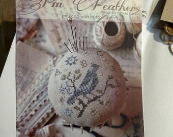 Pin Feathers by Brenda Gervais With Thy Needle and Thread