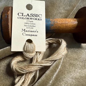 Mariner’s Compass by Classic Colorworks is 5 yards of over dyed cotton thread