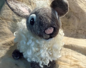 Felted Sheep unknown artist