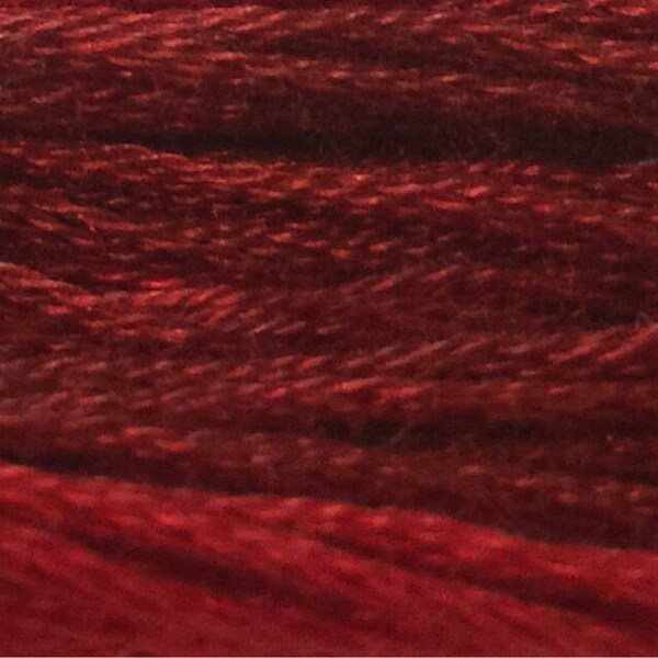 Ruby Slippers by Classic Colorworks overdyed cotton thread