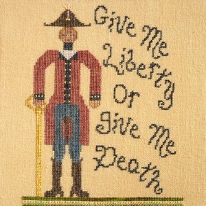 Americana Series Patrick Henry designed by Dames of the Needle/Finger Work