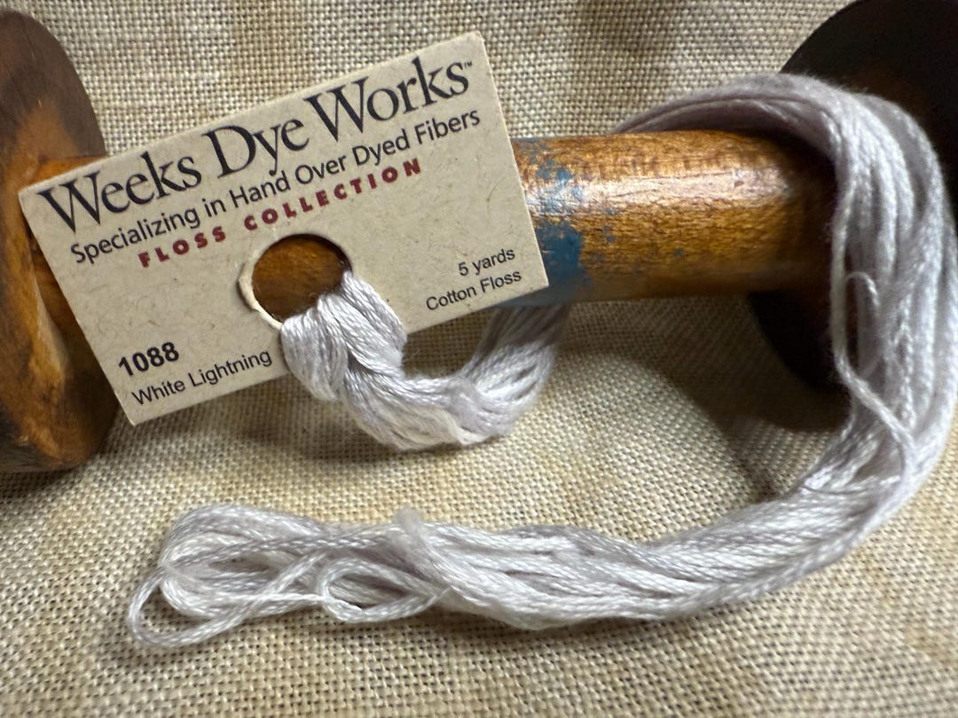 White Lightning by Weeks Dye Works is 5 Yards of Over Dyed Cotton ...