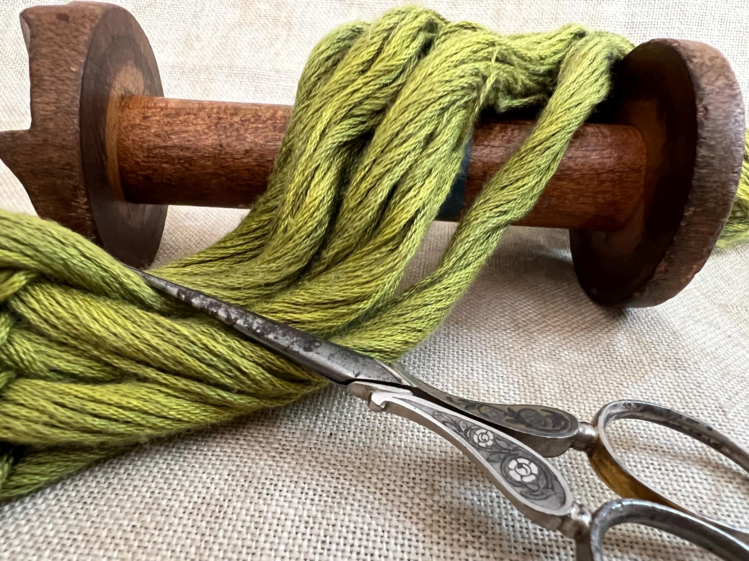 Bean Sprout by Classic Colorworks is 5 Yards of Over Dyed Cotton Thread ...