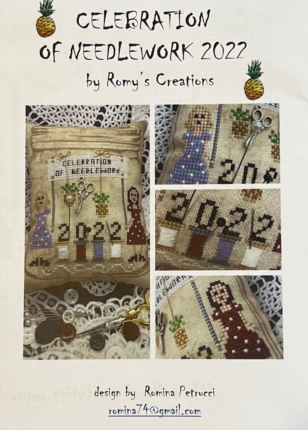 Celebration of Needlework 2022 Pattern by Romys Creations Etsy
