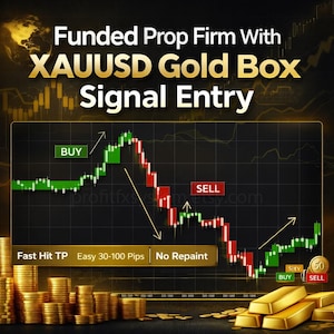 Indicador de Forex Prop Firm para MT4/MT5: Supera desafíos, señales de compra/venta rápidas sin repintado.