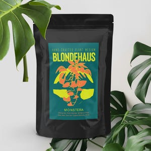Houseplant Potting Soil, Monstera Mix, Indoor Growing Medium, One Gallon Bag
