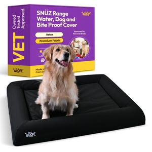 Funda impermeable completa WOOPF / Funda protectora de repuesto para camas ortopédicas de espuma viscoelástica para mascotas