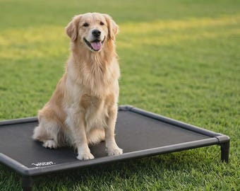 WOOPF Indestructible Outdoor Dog Hammock Bed