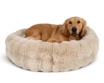 WOOPF Furry Curves Round Bed