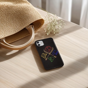 Four Houses iPhone Case, MagSafe Tough Cover with Dual-Layer Protection