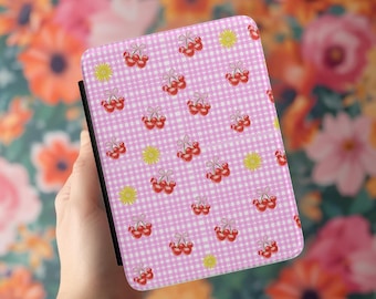 Kirschkaro Kindle Paperwhite Hülle 7" 12th Gen | Coquette Soft Girl Disney Geschenk für Erwachsene | Pink Aesthetic Kindle Cover | BookTok Reader