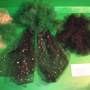 Ponytail Holder Hair Ties Pack of  3 Jumbo Tulle Pony tail holders