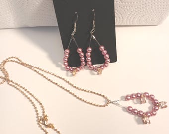 Jewelry Set Earrings and Necklace Set