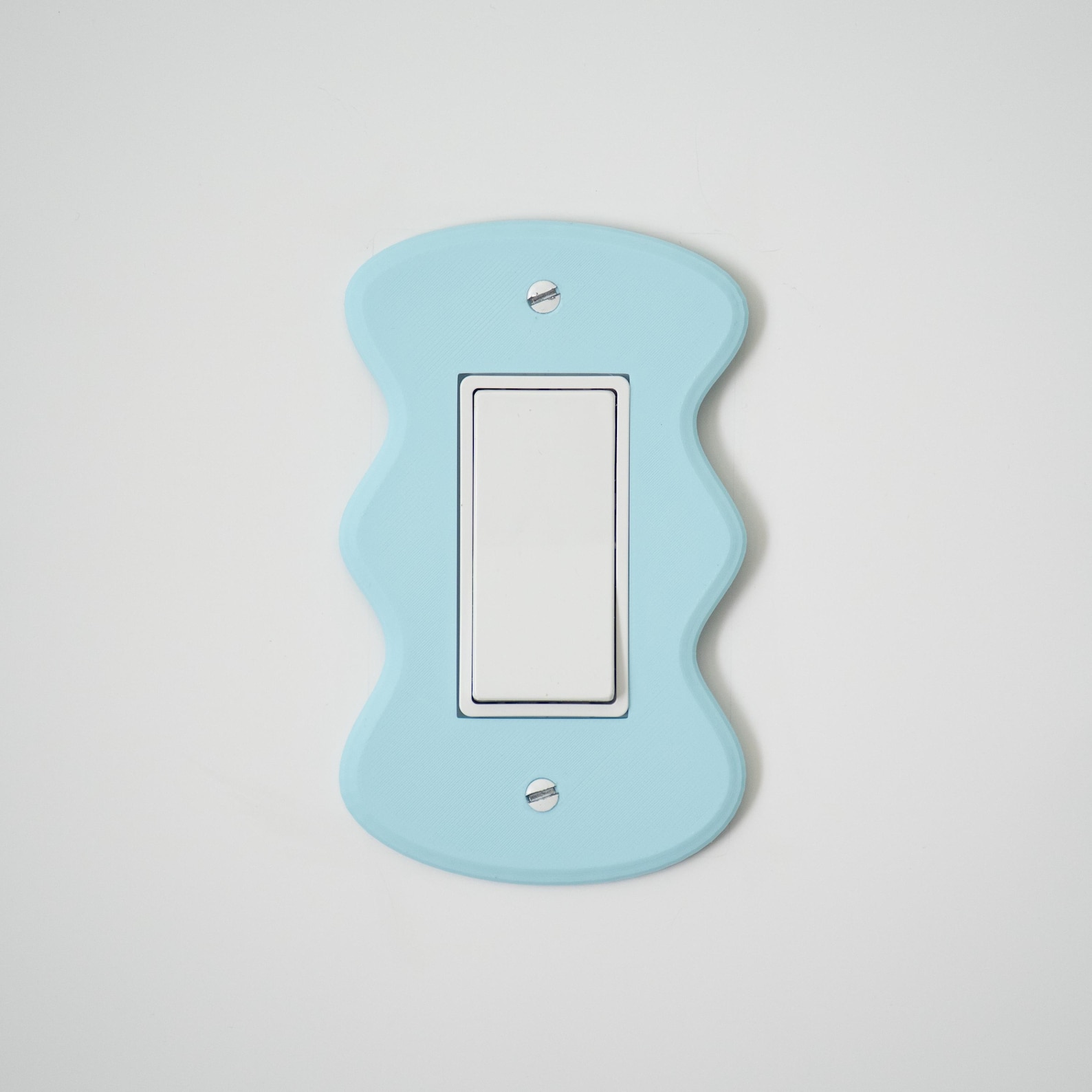 Modern Abstract Light Switch Cover – Minimalist Wall Plate for Home ...