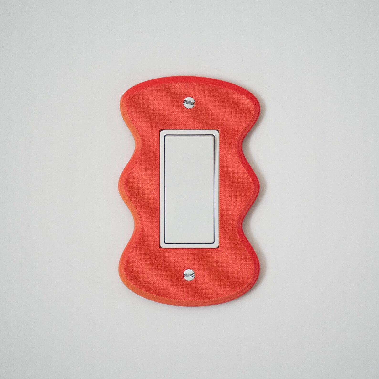 Modern Abstract Light Switch Cover – Minimalist Wall Plate for Home ...