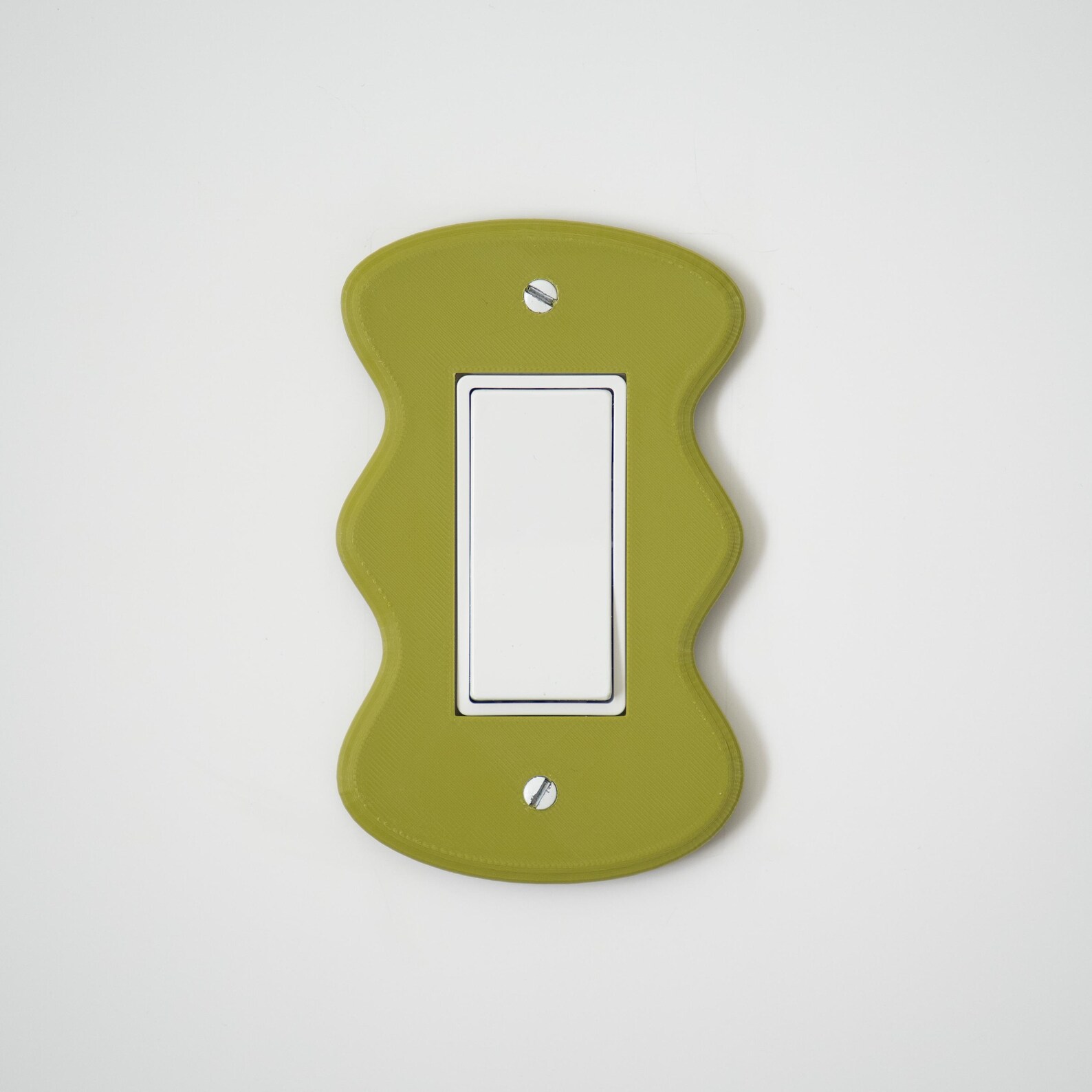 Modern Abstract Light Switch Cover – Minimalist Wall Plate for Home ...