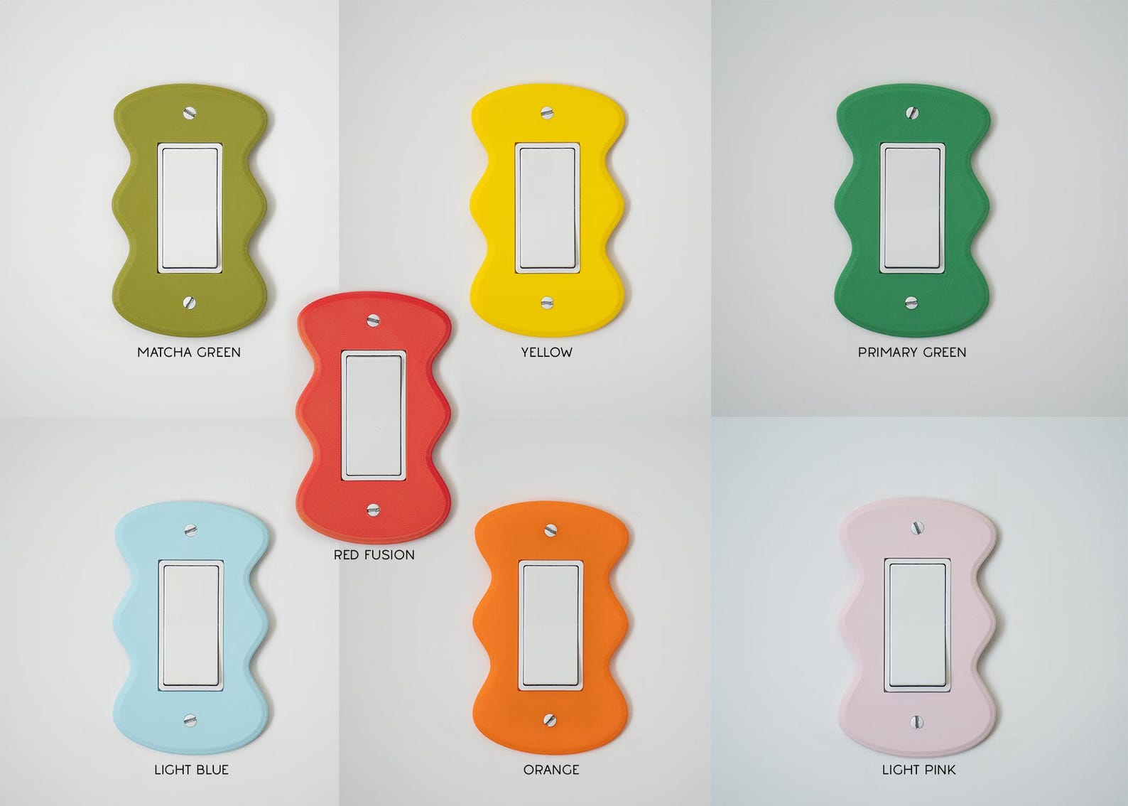 Modern Abstract Light Switch Cover – Minimalist Wall Plate for Home ...