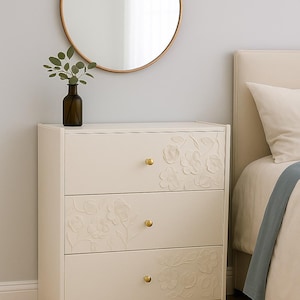 Anthropologie Inspired Floral Nightstand