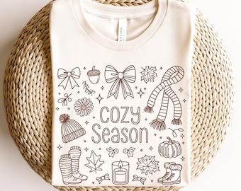 Cozy Season png, Fall vibes Png, Fall Sublimation Png, Fall pumpkin Png, Autumn Season png, retro fall png, Fall design, Fall Autumn Shirt