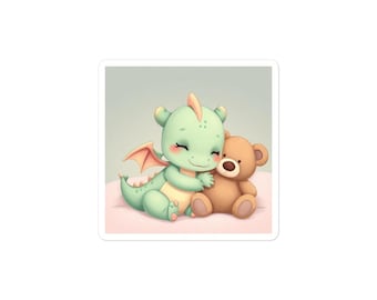 Sticker dragon mignon