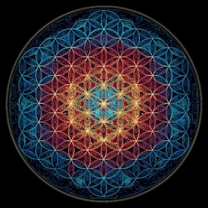 Luminaris Nexus – Sacred Geometry Mandala