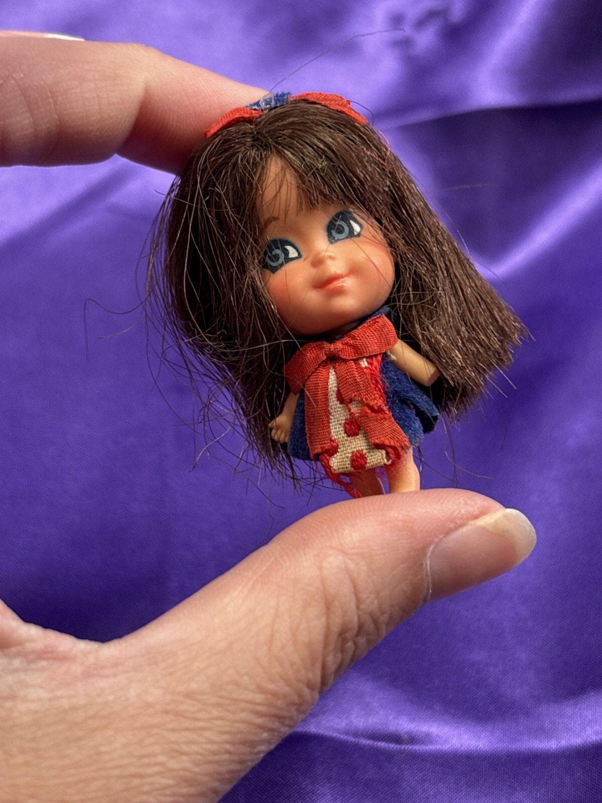 Vintage Liddle Kiddles HARRIET HELIDIDDLE Doll Lot 2 Liz Locket