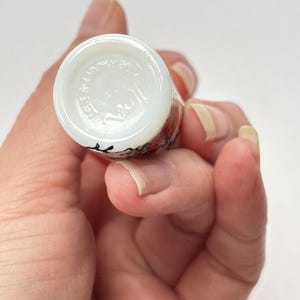 VTG Porcelain West Germany Perfume Bottle Atomizer Travel Purse Spray 70s Floral Bild 5