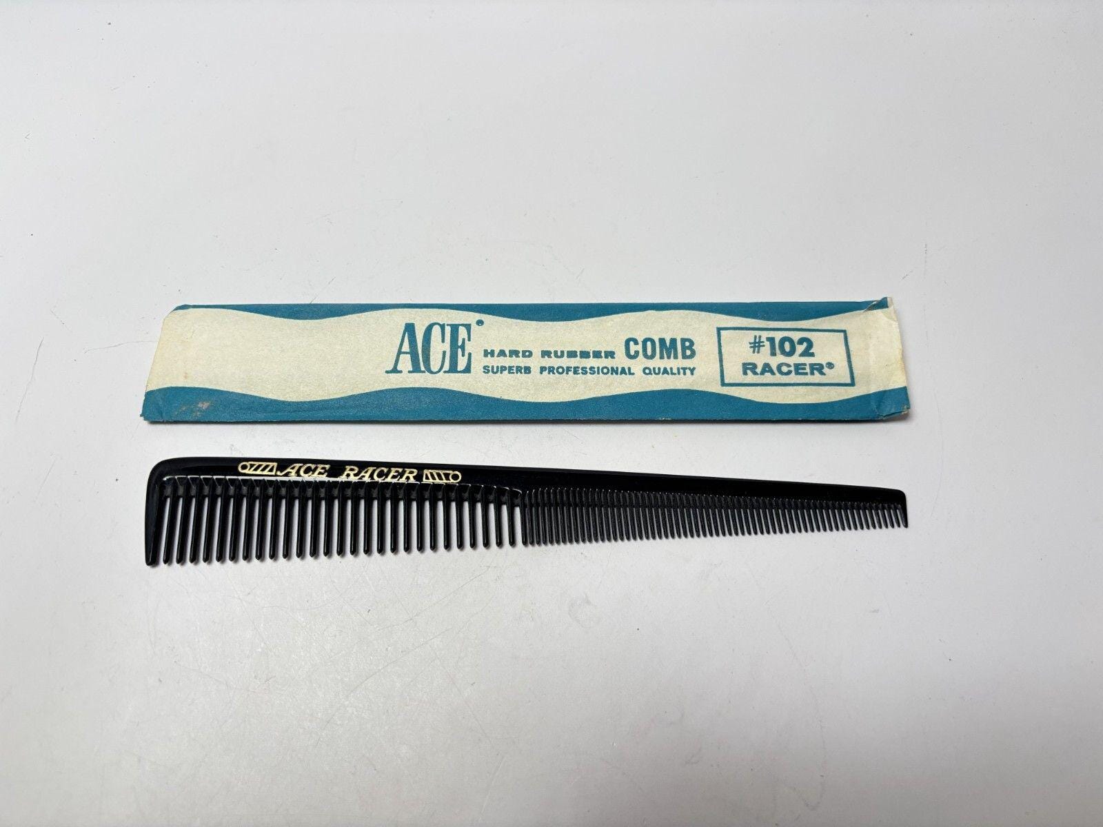 Ace Hard Rubber Comb - Etsy